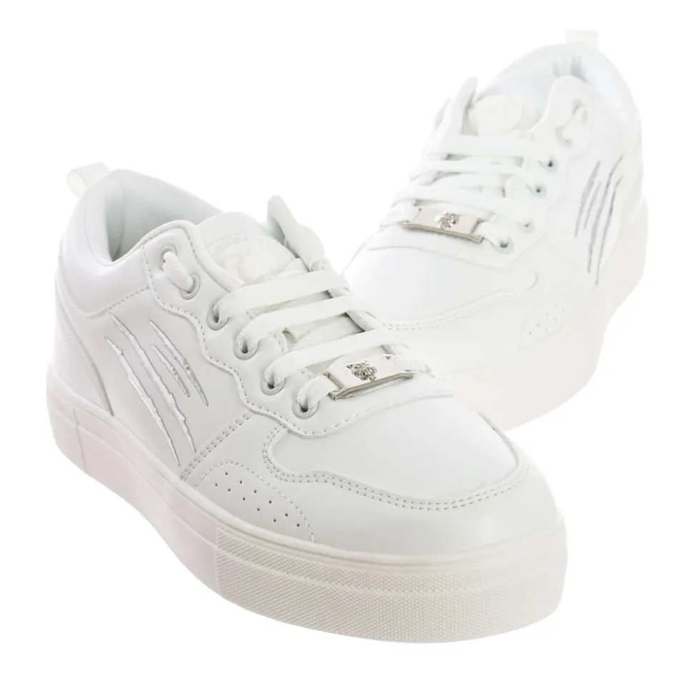 Sporty Mid-Top Sneakers