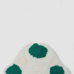Spot Knit Bucket Hat