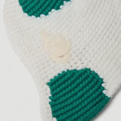 Spot Knit Bucket Hat
