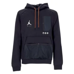 Statement Fleece Hoodie Black