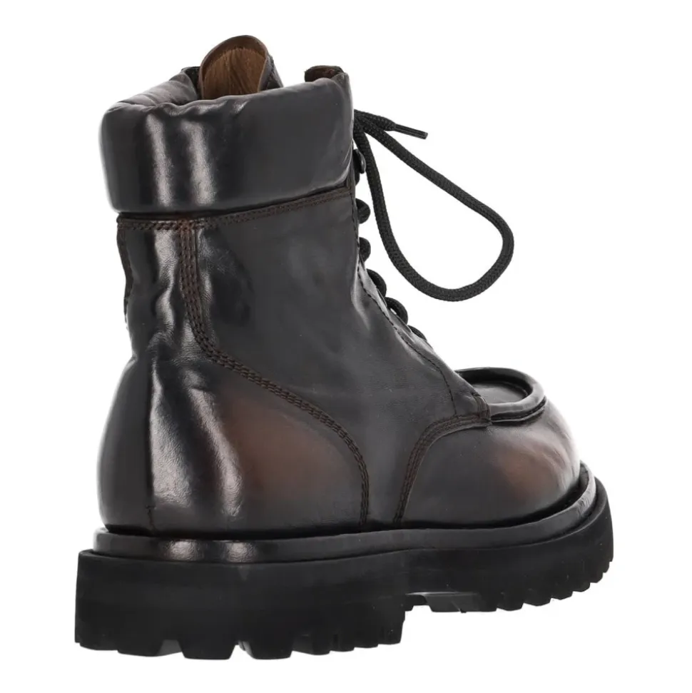 Stivaletto in pelle fondo St Moritz