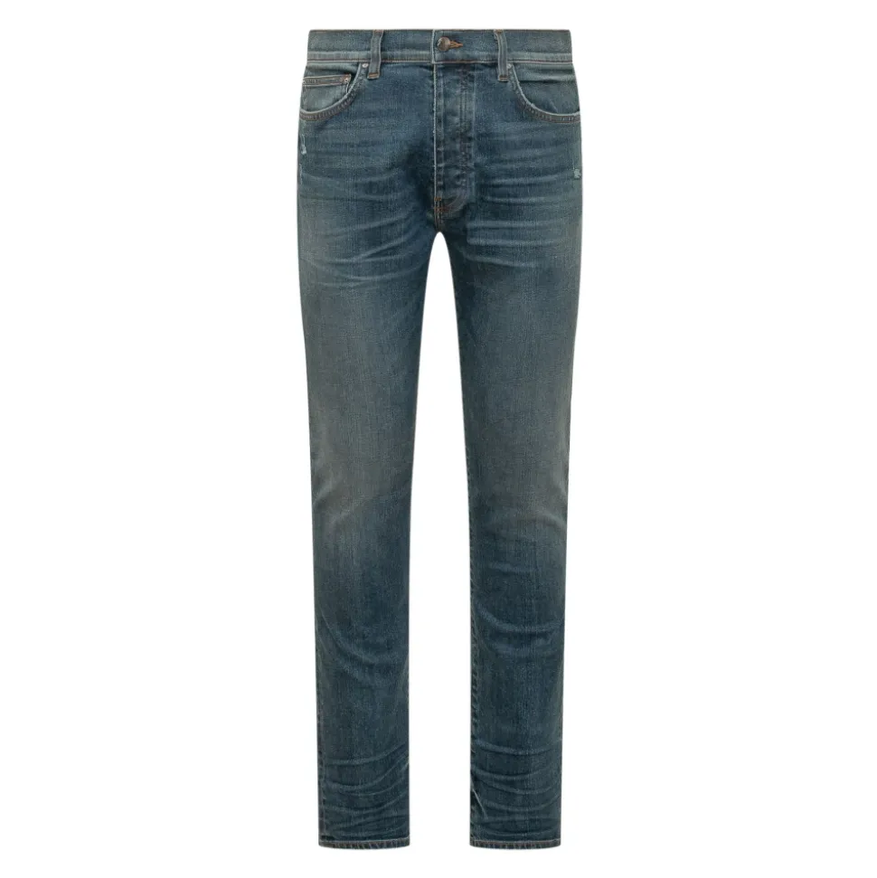 Straight-leg Jeans