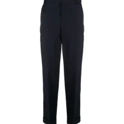 Straight-leg Trousers