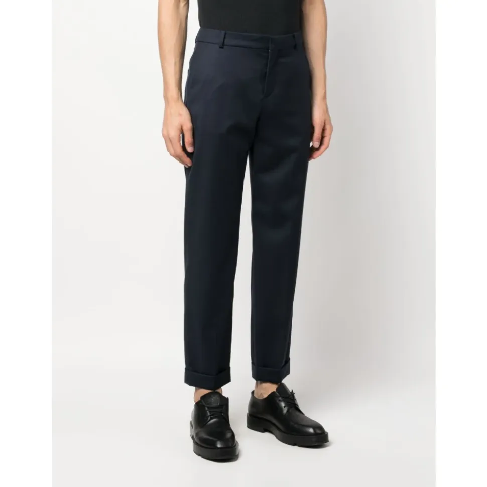 Straight-leg Trousers