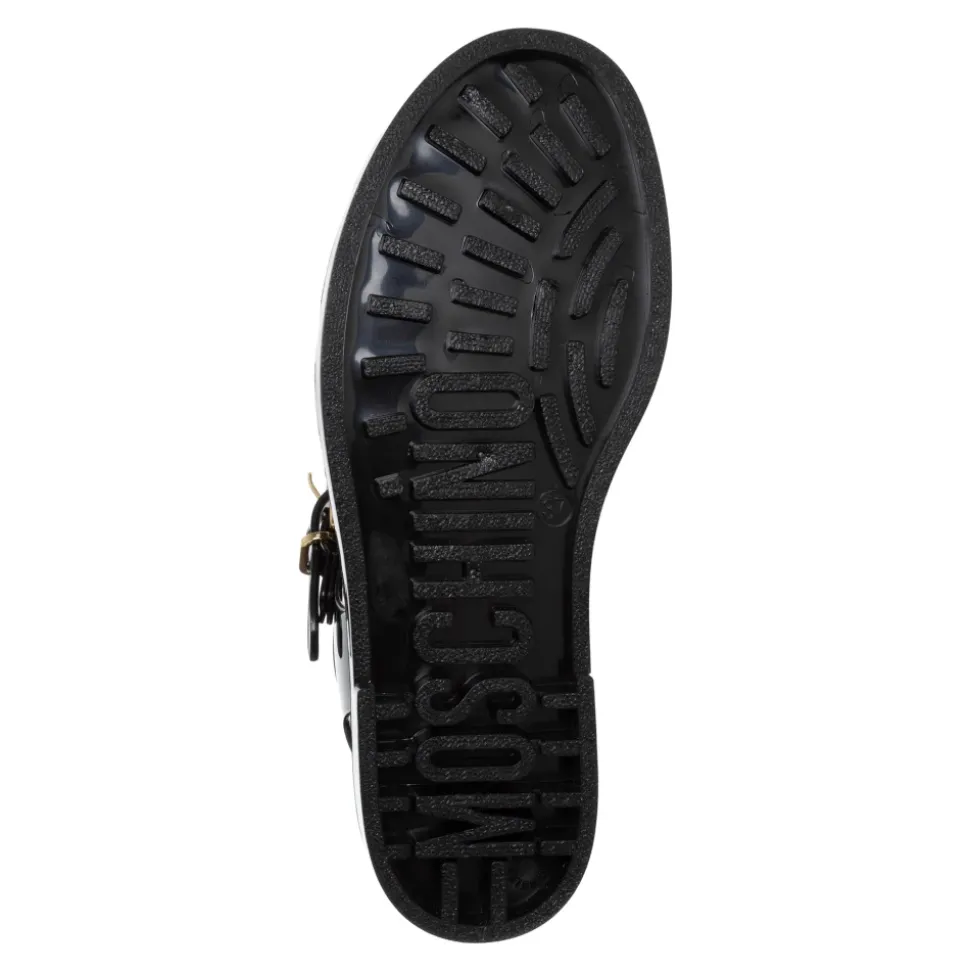 Strap Closure Plain Jelly Sandals