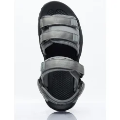 Strap Sandals with Logo Applique