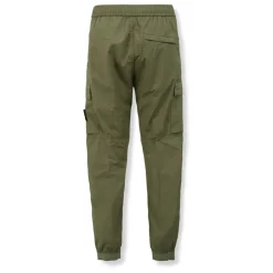 Stretch Cotton Parachute Cargo Trousers