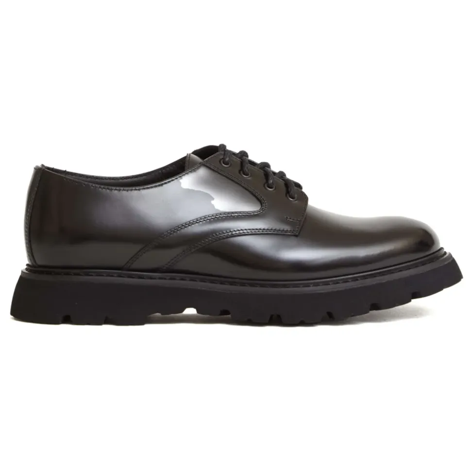 Stringata Derby Pelle