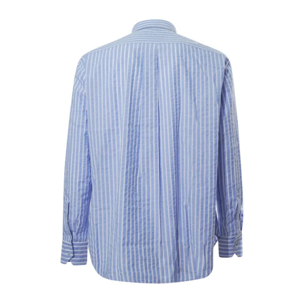 Striped Button-down Shirt