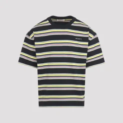 Striped Cotton T-Shirt