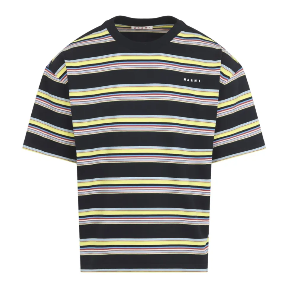 Striped Cotton T-Shirt