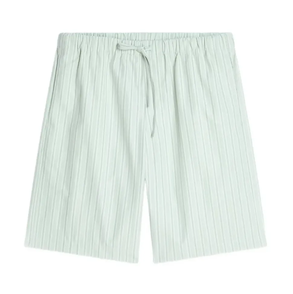 Striped Drawstring Shorts
