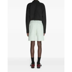 Striped Drawstring Shorts