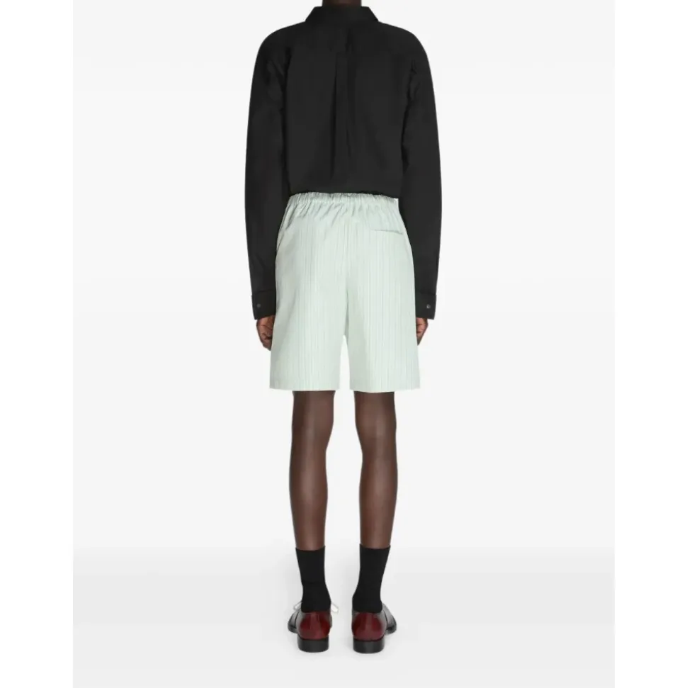 Striped Drawstring Shorts