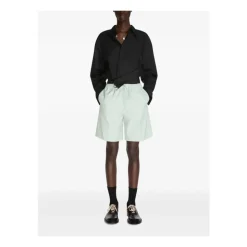 Striped Drawstring Shorts