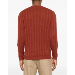 Striped Round-neck Knitwear