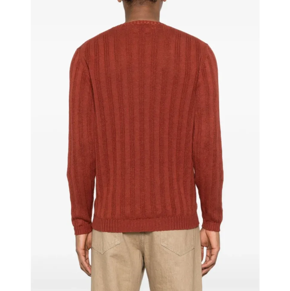 Striped Round-neck Knitwear