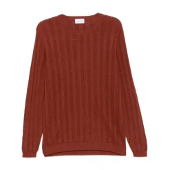 Striped Round-neck Knitwear