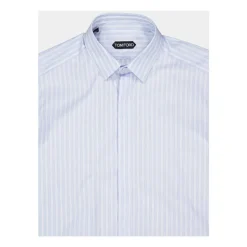 Striped Twill Classic Fit Shirt