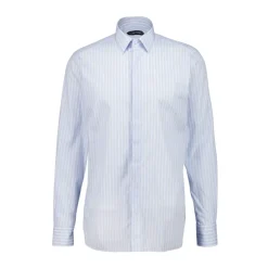 Striped Twill Classic Fit Shirt