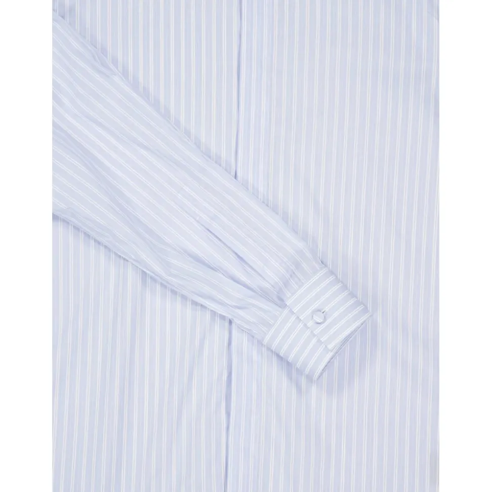 Striped Twill Classic Fit Shirt