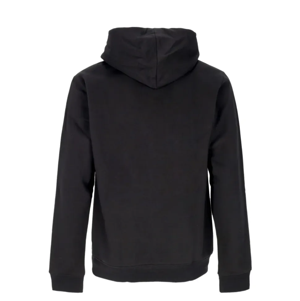 Stripes Hoodie Black/White Long Sleeve