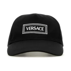 Stylish Black Cotton Baseball Cap