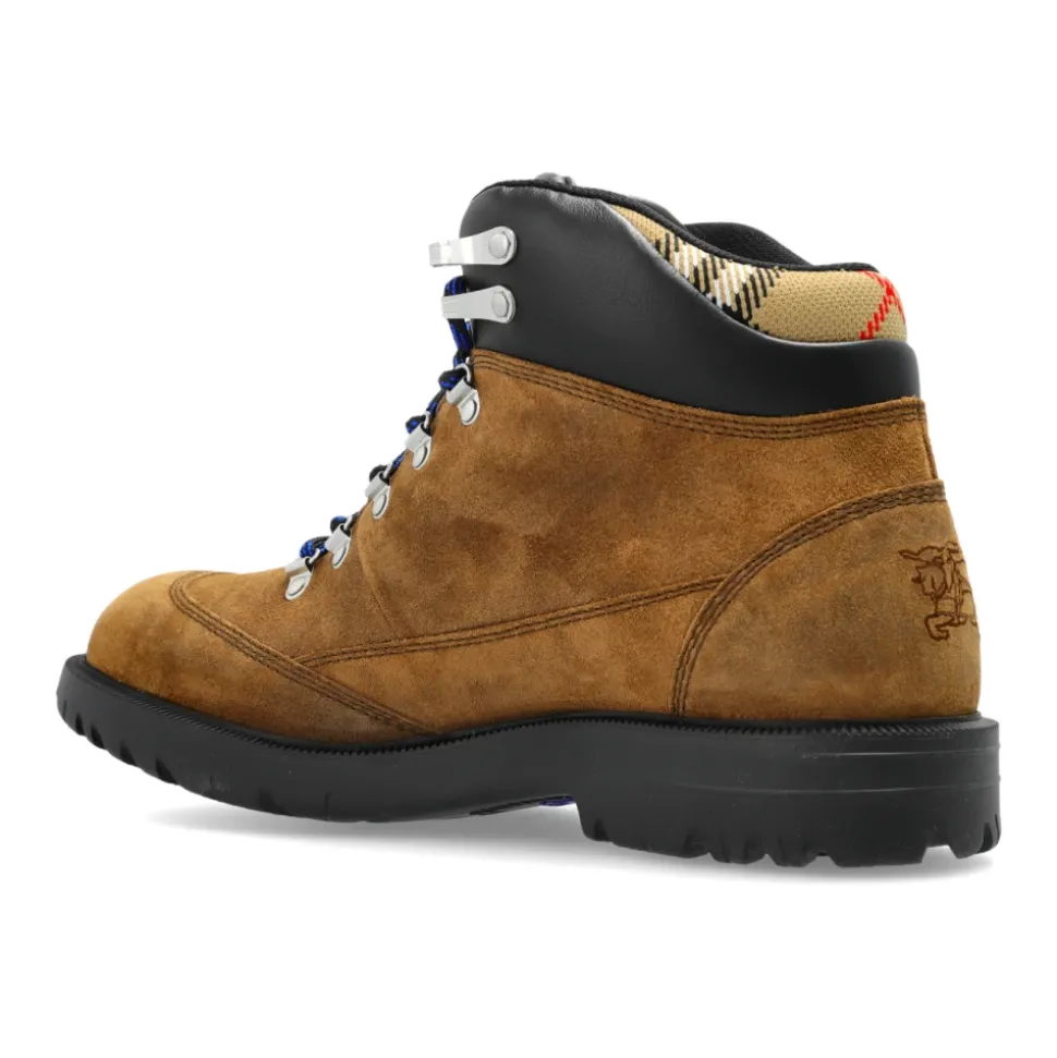 Suede ankle boots