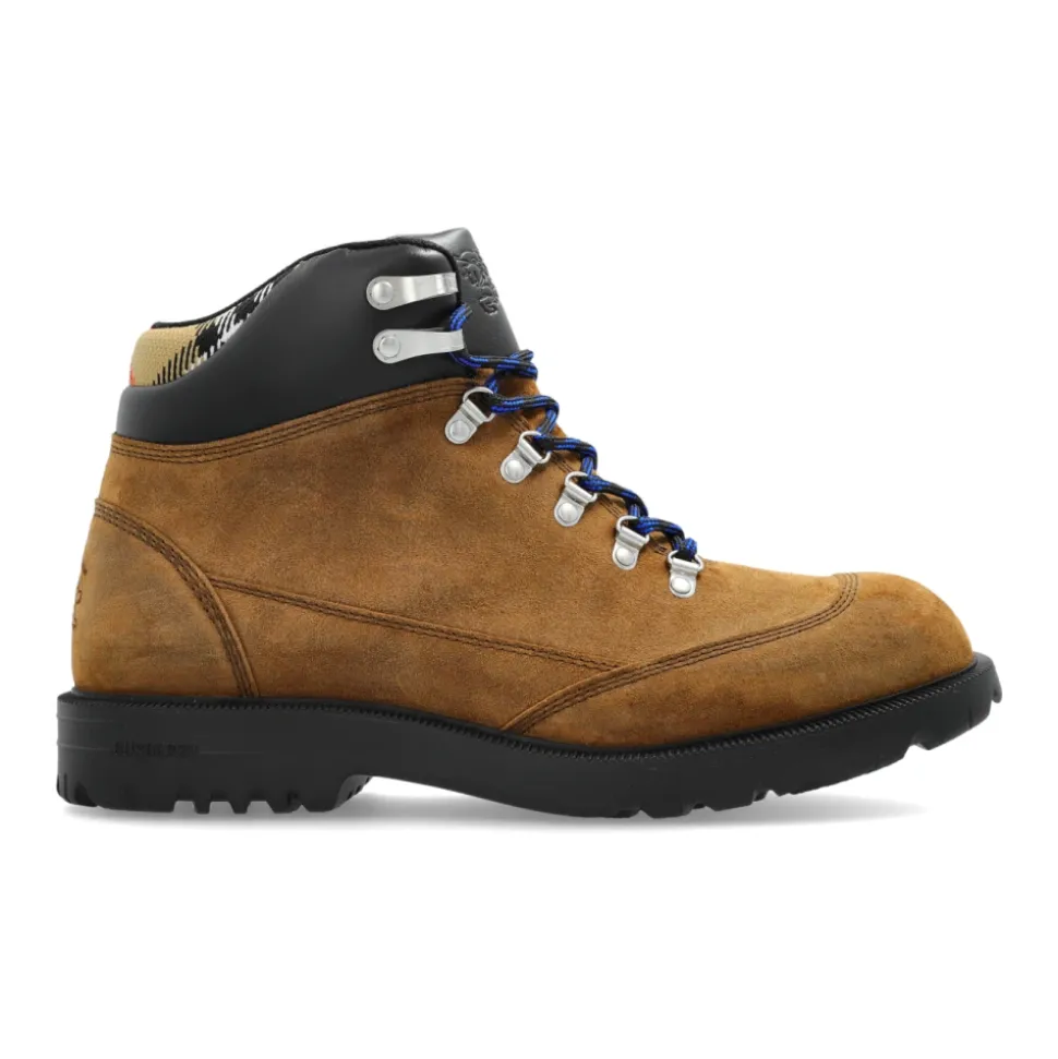 Suede ankle boots