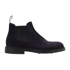 Suede Chelsea Boot with Elastic Sides