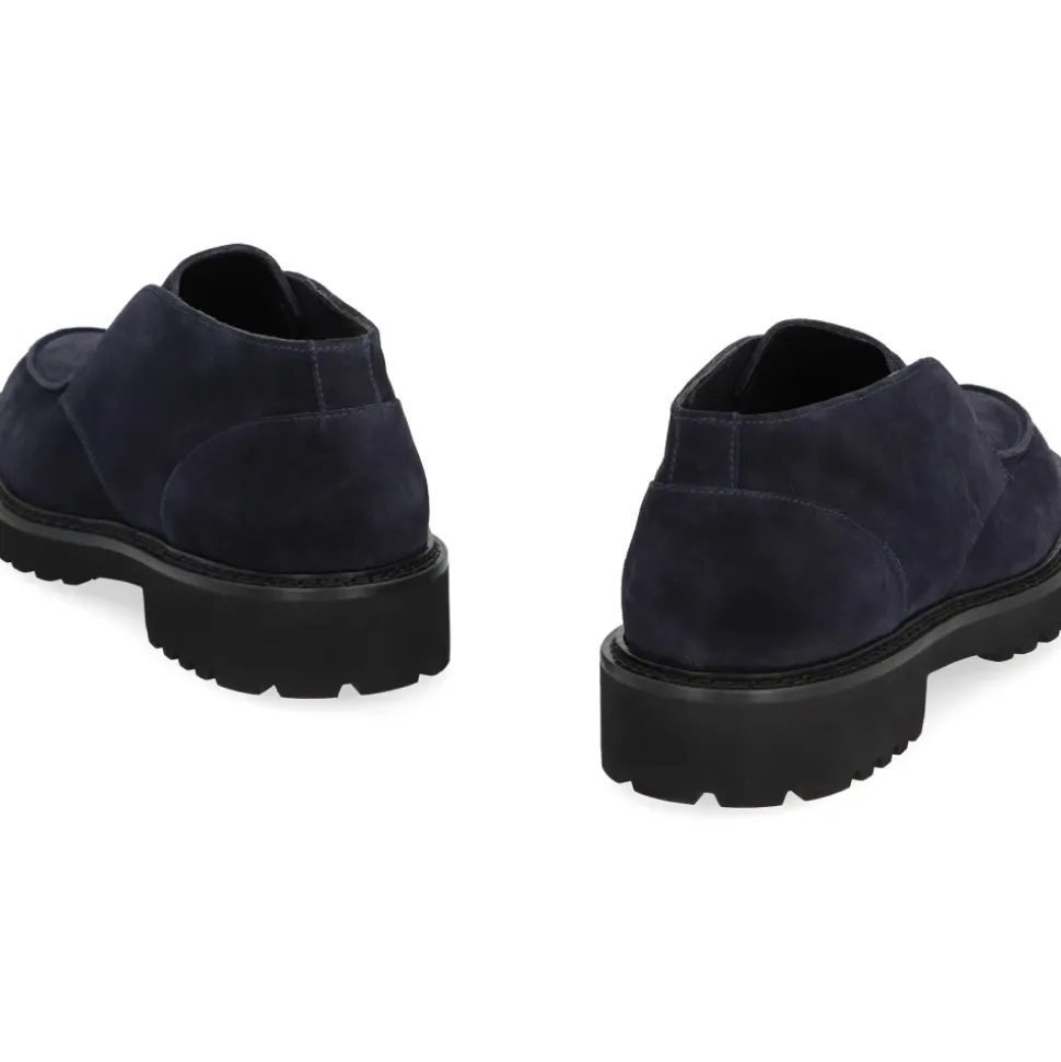 Suede Desert Boots Round Toeline