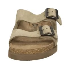 Suede Flat Sandals