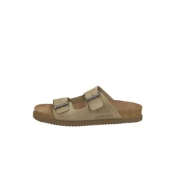 Suede Flat Sandals