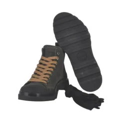 Suede Laced Boots