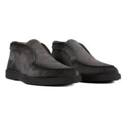 Suede Leather Ankle Boots