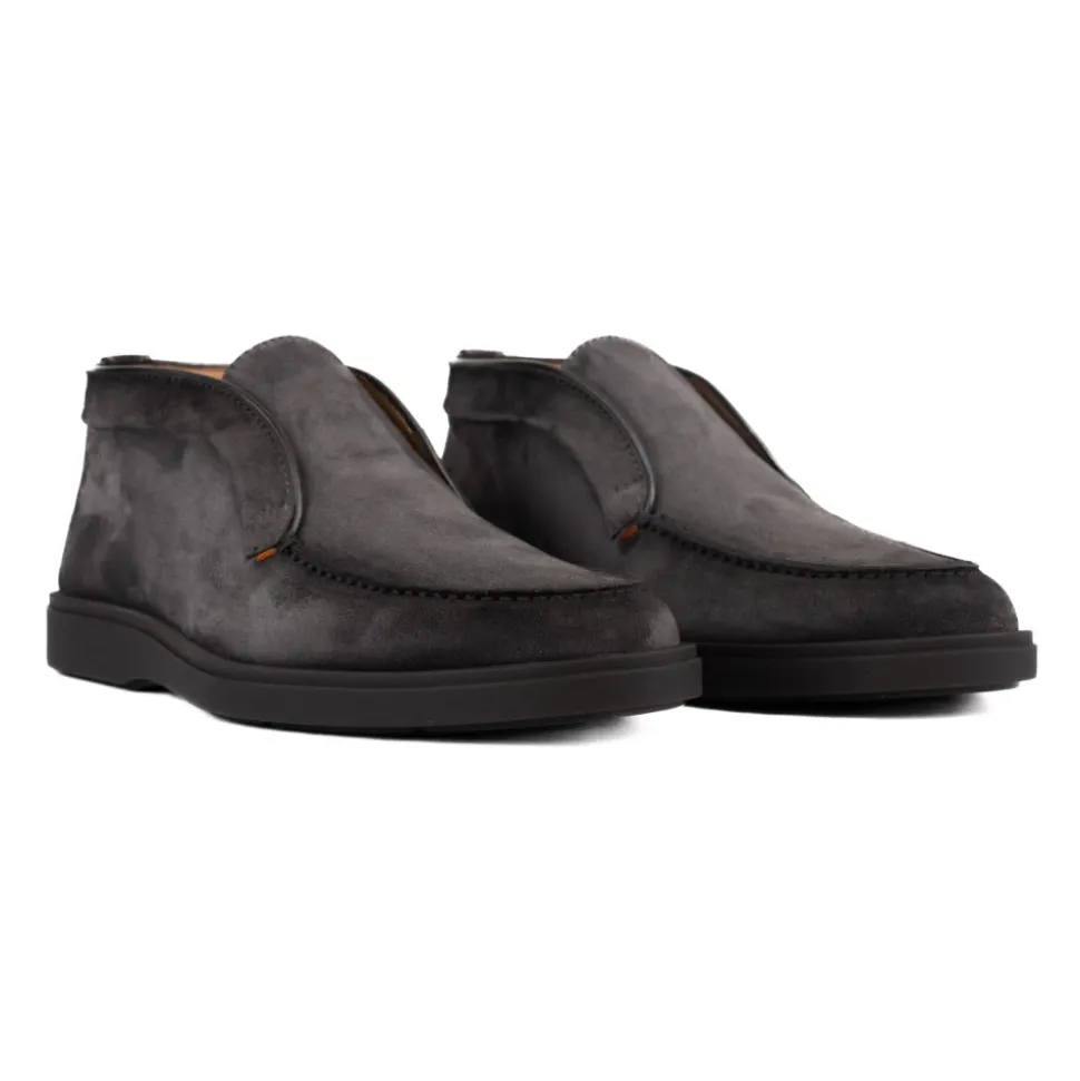 Suede Leather Ankle Boots