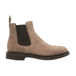 Suede Leather Chelsea Ankle Boots