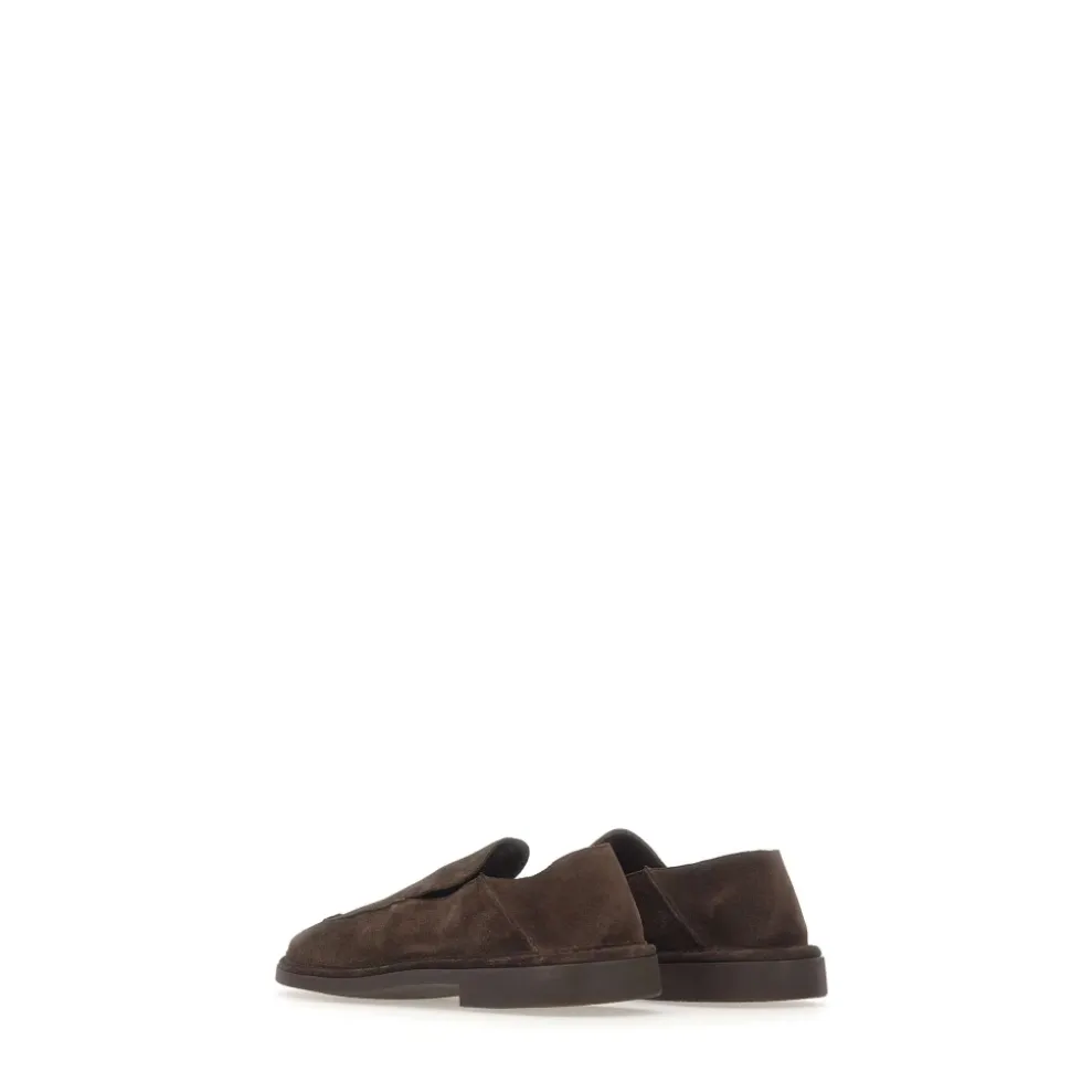 Suede Loafers
