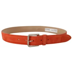 Suede Metal Buckle Belt