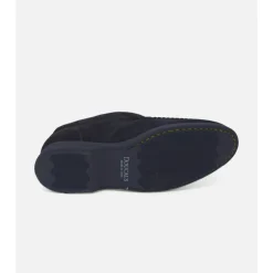 Suede Moccasin with Elastic