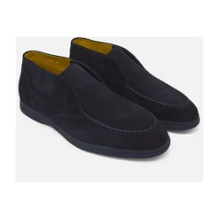 Suede Moccasin with Elastic