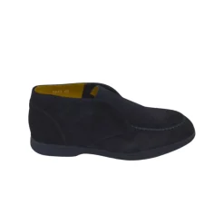 Suede Moccasin with Elastic