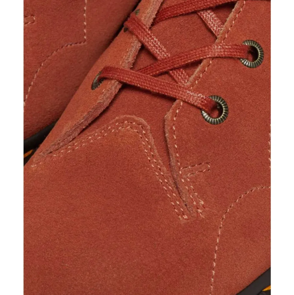 Suede Monkey Boots Rust Tan