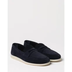 Suede Penny Loafers Casual Style