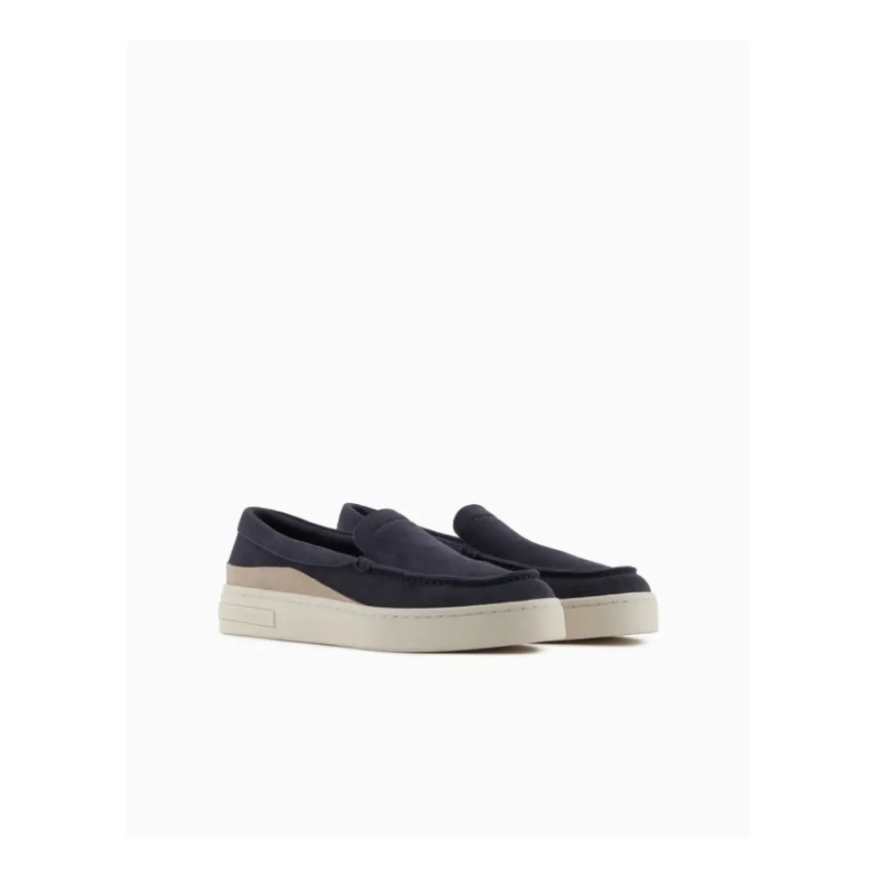 Suede Slip On