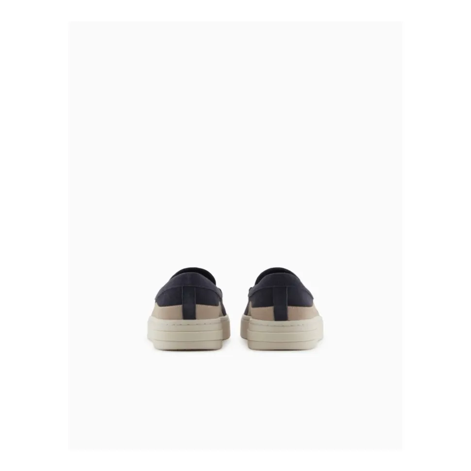 Suede Slip On