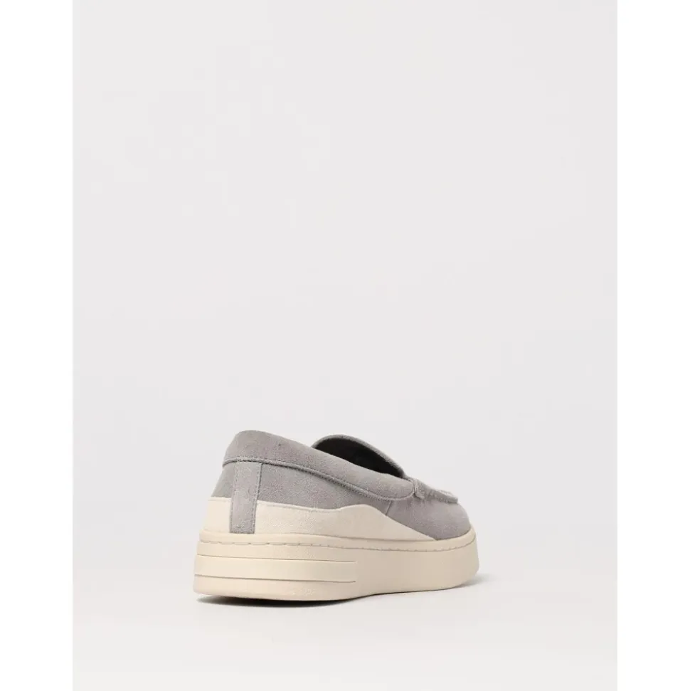 Suede Slipon Loafers Casual Style