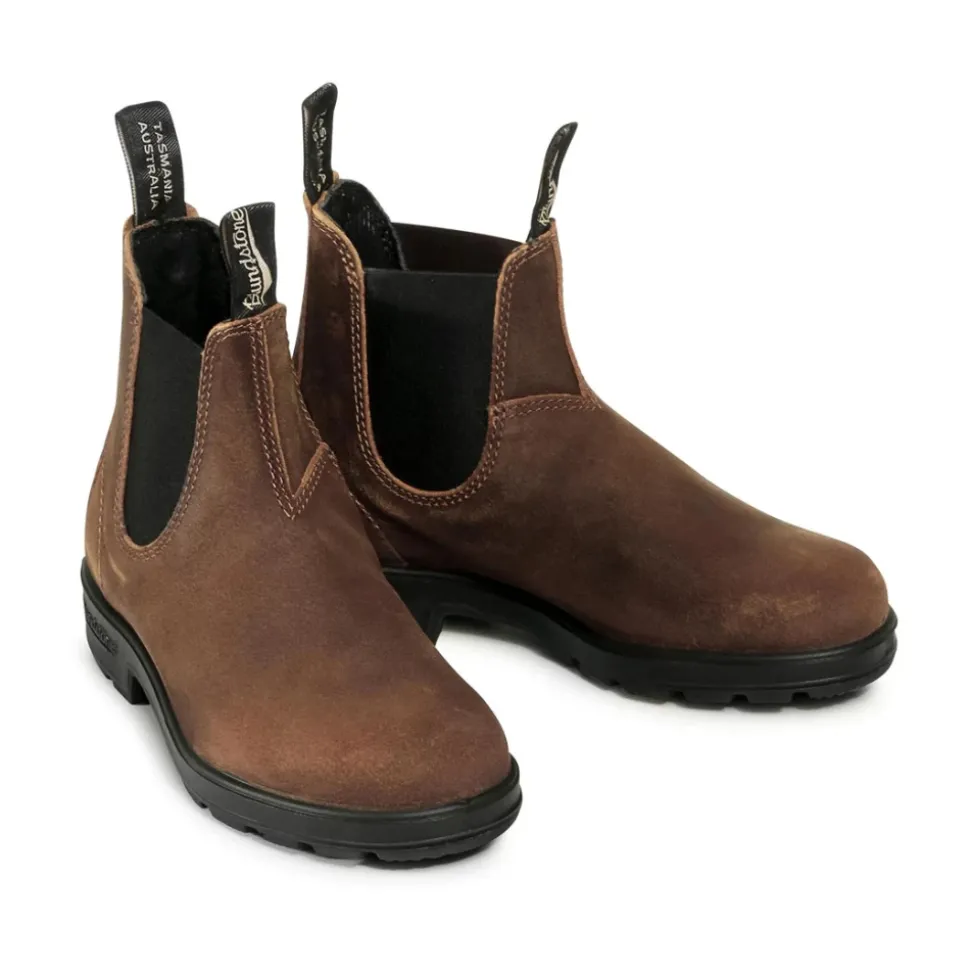 Suede Unisex Ankle Boot
