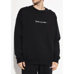 Sweatshirt with embroidered logo