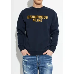 Sweatshirt with printed logo